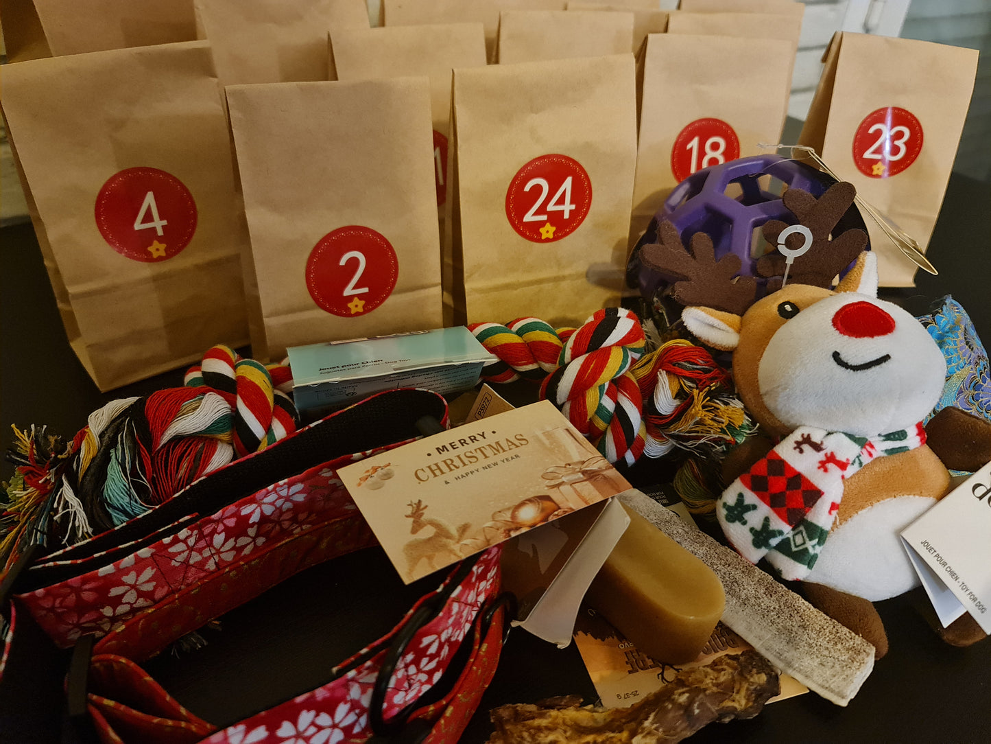 Calendrier de l'avent chien