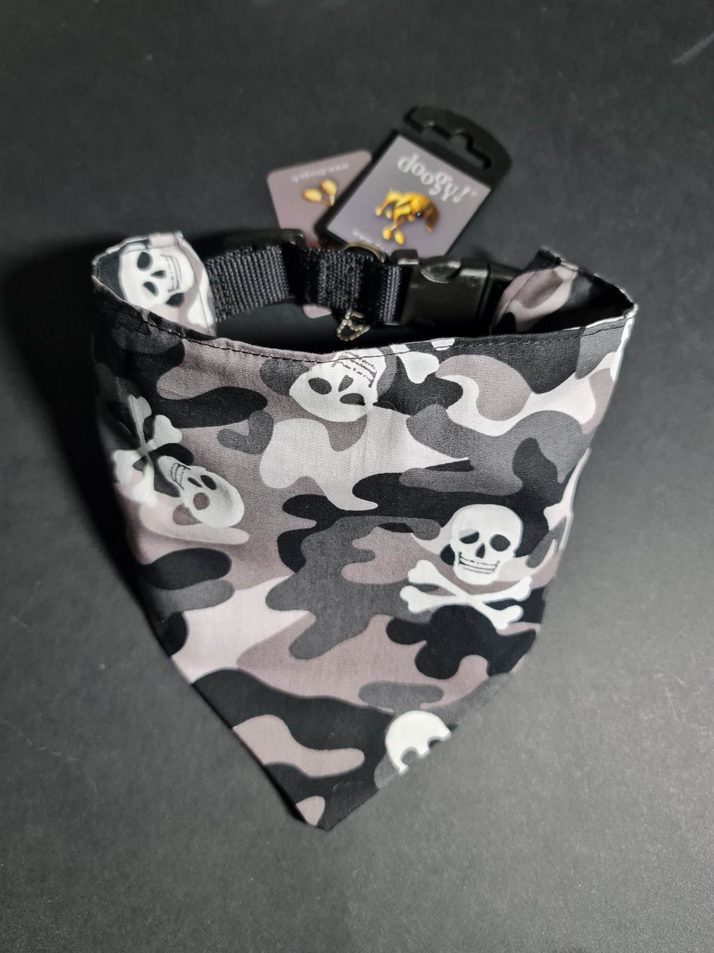 Bandana (Skull Militaire Marron)